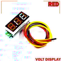 LED Display Mini 0.28 inch DC 0 -100V Digital Voltmeter 100V Volt Panel Indicator Monitor Voltage Meter-1PCS - Compact Digital Voltmeter -Red_img_3