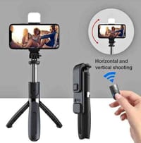 Q07 লেটেস্ট Selfie Stick Tripod Stand with LED Flash light_img_3