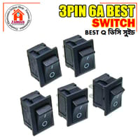 1PCS Mini DC On Off Switch/Rocker Black_img_1