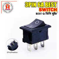 1PCS Mini DC On Off Switch/Rocker Black_img_0
