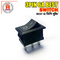 1PCS Mini DC On Off Switch/Rocker Black_img_3