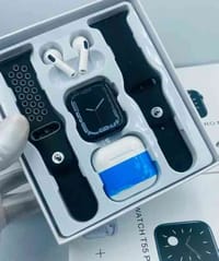 🌟🌟  T55 Pro Max Smartwatch With Dual Strap And Airpot Combo_img_0