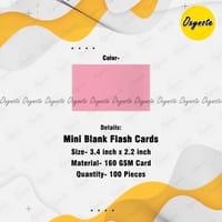 100 Pieces (3 inch x 2 inch) Mini Blank Index Flash Cards, DIY graffiti word cards, Small memo pad blocks, Memorandum note_img_24