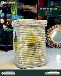 স্কয়ার লন্ড্রি বাস্কেট // Squre laundry basket 10''/14''/20''_img_1