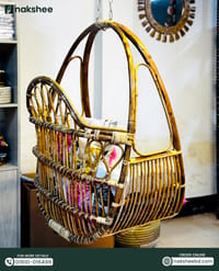 Cane swing // বেতের দোলনা with Cushion_img_10