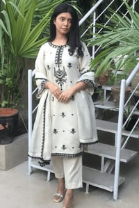 Weightless Georgette Three Piece suit_img_1