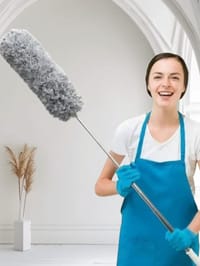 Adjustable Soft Microfiber Feather Duster Anti Static Dust Extend Handle Household Dusting Brush Cleaning Tools_img_5