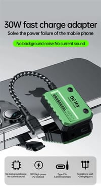 Plextone GS1IP 30w Gaming Lightning To Lightning And 3.5mm Converter_img_10