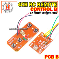 4CH RC Remote Control Circuit PCB Transmitter Receiver Board Car Accessories_img_0