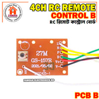 4CH RC Remote Control Circuit PCB Transmitter Receiver Board Car Accessories_img_6