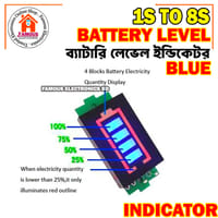 1S - 4S-8S Single 3.7V Lithium Battery Capacity Indicator Module 4.2V Blue Display Electric Vehicle Battery Power Tester Li-ion_img_4