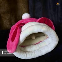 Rabbit shape cat bed_img_3