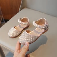 Kids Girls Summer Rhinestones & Pearls Luxury Party Sandals (18 Months–8 Years)_img_2