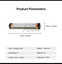 🔥Auoyo Camping Light Tube Mosquito Repellent Lamp USB Rechargeable Flas-hlight..._img_5