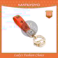 💥MATEYOYO Women Keychain Fashion PU Leather Keychain Business Gift Leather_img_0