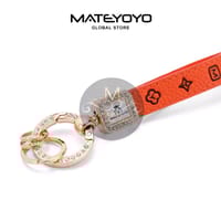 💥MATEYOYO Women Keychain Fashion PU Leather Keychain Business Gift Leather_img_2