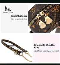 LouisWill Women Phone Pouch Crossbody Mini Shoulder Bag_img_4