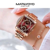 💥MATEYOYO Diamond Wristwatch with Exquisite Box_img_4