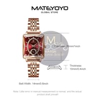 💥MATEYOYO Diamond Wristwatch with Exquisite Box_img_6