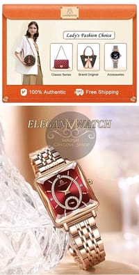 💥MATEYOYO Diamond Wristwatch with Exquisite Box_img_8