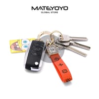 💥MATEYOYO Women Keychain Fashion PU Leather Keychain Business Gift Leather_img_3