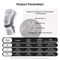 💥Outtobe 1PC Knee Braces Patella Stabilizer Knee Support Pads High Elasticity Knee_img_1