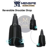 💥MENSPE Men's Chest Bag Cross Body Bag Pouch Bag Travel Shoulder Bag_img_1