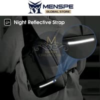 💥MENSPE Men's Chest Bag Cross Body Bag Pouch Bag Travel Shoulder Bag_img_4