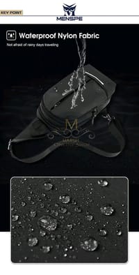 💥MENSPE Men's Chest Bag Cross Body Bag Pouch Bag Travel Shoulder Bag_img_5
