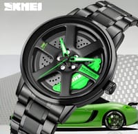 SKMEI 1787 Fashion Creative Cool Black Watch Cutout Concept Original_img_0