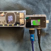 PD 45W Super Fast Charging Transparent Power Bank Case Solderless 8pcs 18650 Battery with LED Light_img_1