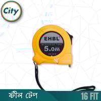 ১ পিস ৫ মিটার (১৬ ফুট) স্টিল টেপ পরিমাপক টেপ বিভিন্ন কাজের নির্ভুল পরিমাপের জন্য স্টিল টেপ_img_3