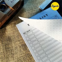 Oxynote "To Do List" Notepad - 8.2 inch x 5.6 inch - 31 Sheets_img_1