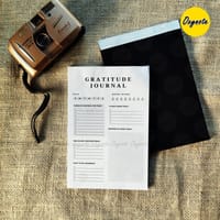 Oxynote "Gratitude Journal" Notepad - 8.2 inch x 5.6 inch - 31 Sheets_img_2