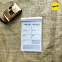 Oxynote "Study Planner" Notepad - 8.2 inch x 5.6 inch - 31 Sheets_img_4