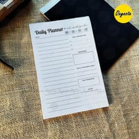 Oxynote "Daily Planner" Notepad - 8.2 inch x 5.6 inch - 31 Sheets_img_3