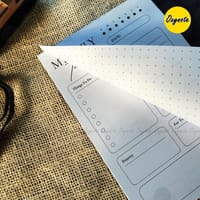 Oxynote "My Daily Task" Notepad - 8.2 inch x 5.6 inch - 31 Sheets_img_1