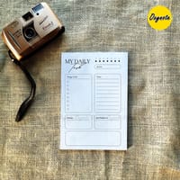 Oxynote "My Daily Task" Notepad - 8.2 inch x 5.6 inch - 31 Sheets_img_5