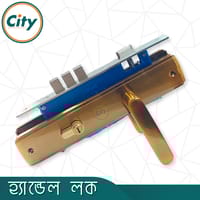 অনন্য রঙের উচ্চ সুরক্ষা স্ট্যান্ডার্ড সাইজের হ্যান্ডেল লক প্রধান দরজার লক Door Lock_img_3