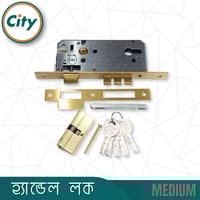 অনন্য রঙের উচ্চ সুরক্ষা স্ট্যান্ডার্ড সাইজের হ্যান্ডেল লক প্রধান দরজার লক Door Lock_img_5