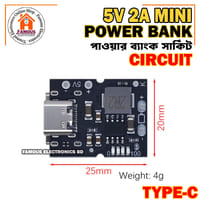 Type-C USB 5V 2A Power Converter Power Module - Li-ion Lithium Charging Protection Board - for USB Devices with Enhanced Safety Features_img_8