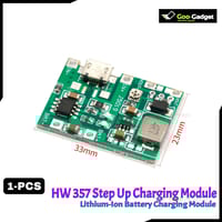 HW 357 Adjustable Step-Up Module (3.7V to 9V/5V, 2A) for 18650 Lithium Battery Charging & Discharge Integrated Module_img_0