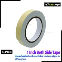 1 Inch Double-Sided Heavy-Duty Foam Tape, Both-Side Adhesive_img_0