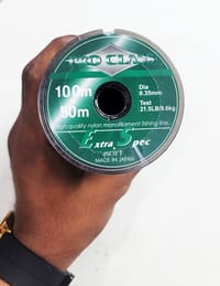 Monofilament Fishing Line 150 Meters  (0.35mm)  - বড়শির সুতা 150 মিটার (০.৩৫এম এম)_img_0