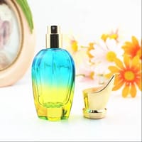 Empty 50ml Perfume Atomizer Refillable Spray Bottle xerjoff Shape colorful Glass 1 pcs Random color_img_1