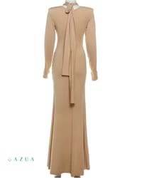 Ribbon Bandage Ruched Bodycon_img_3