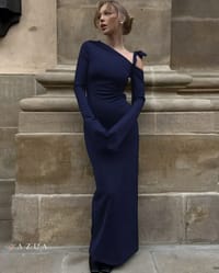 The NICOLA One Shoulder Crepe Dress_img_2