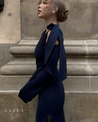 The NICOLA One Shoulder Crepe Dress_img_3