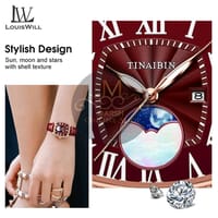 💥LouisWill Ladies Watch Fashion Quartz Watch Diamond Watches_img_4