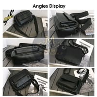 💥LouisWill Men Bag Shoulder Bag Crossbody Bag Men's Splash Proof Bag PU Large_img_7